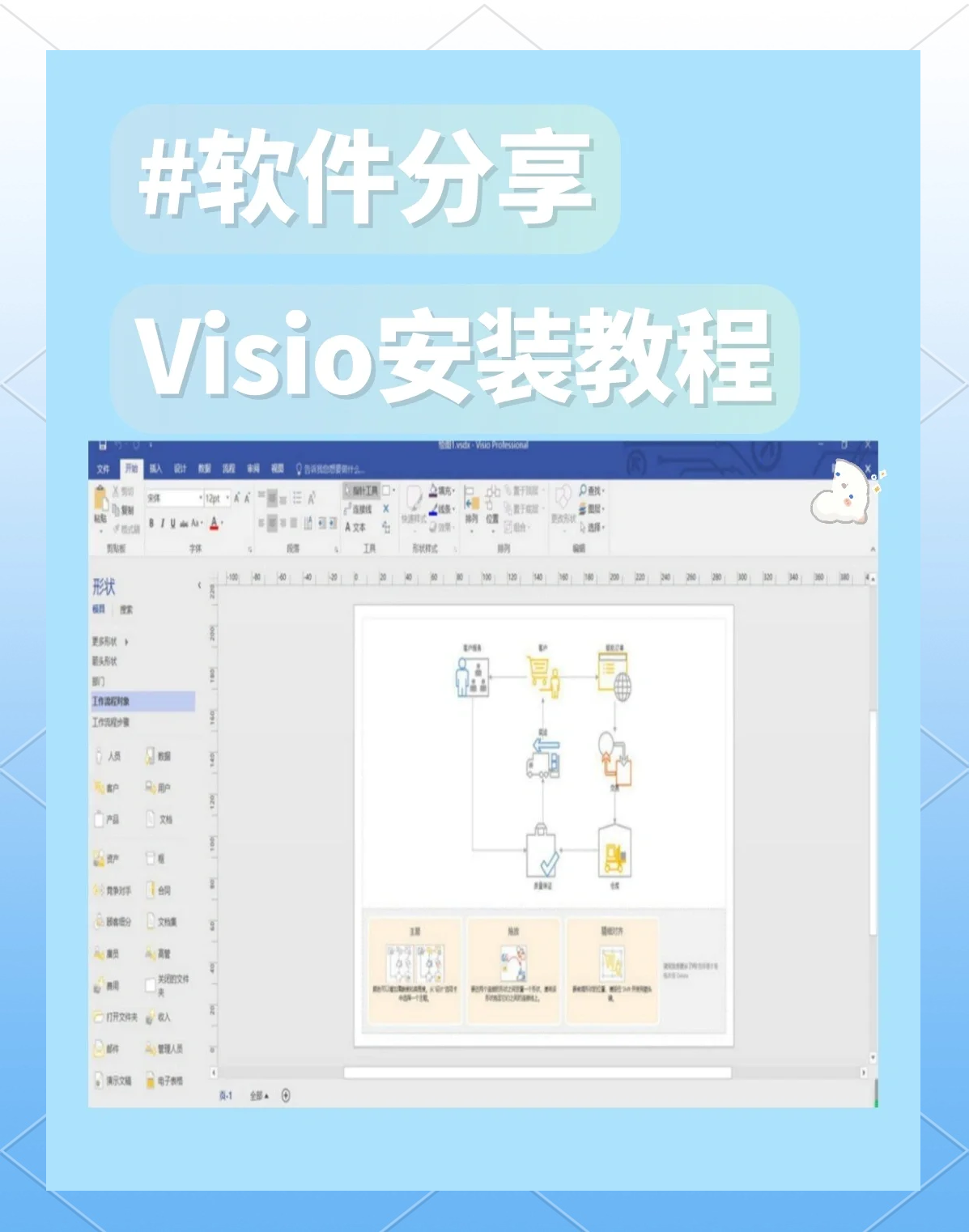 visio下载教程-(visio下载安装教程)